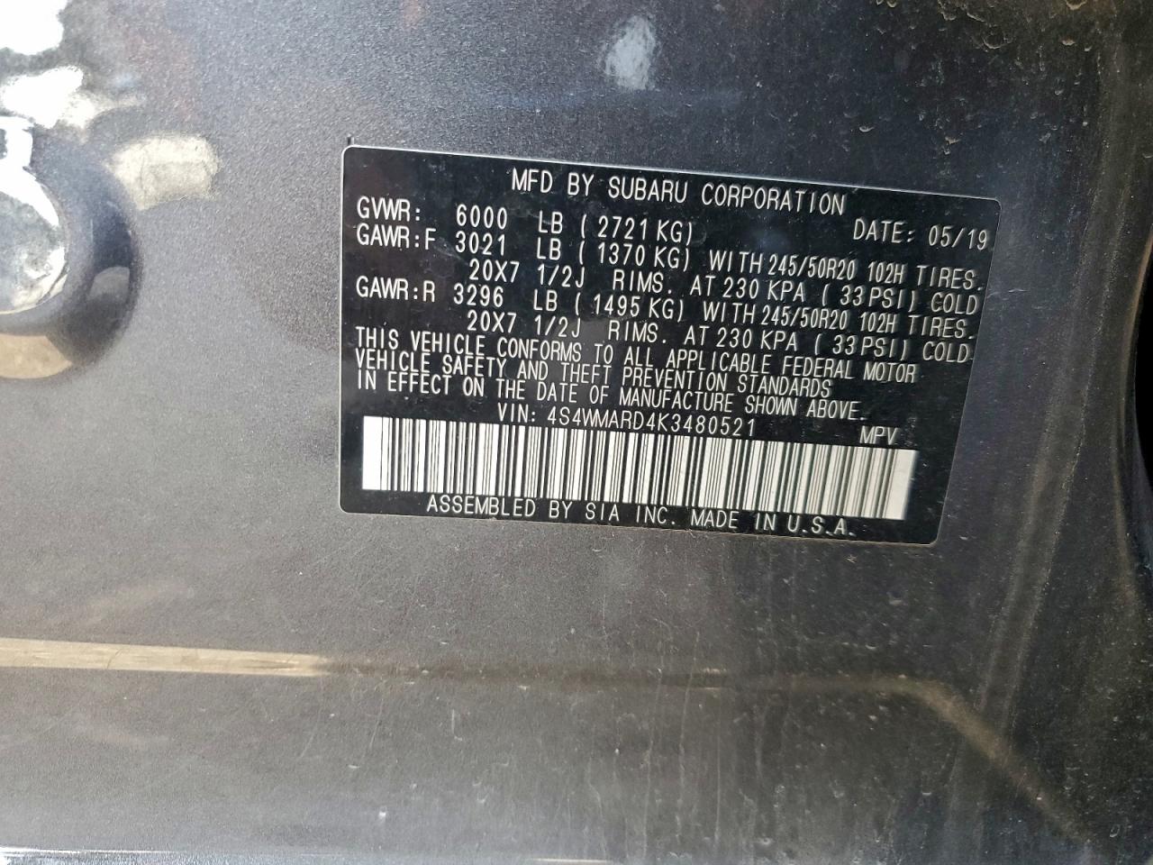 Subaru Ascent Touring Image 12