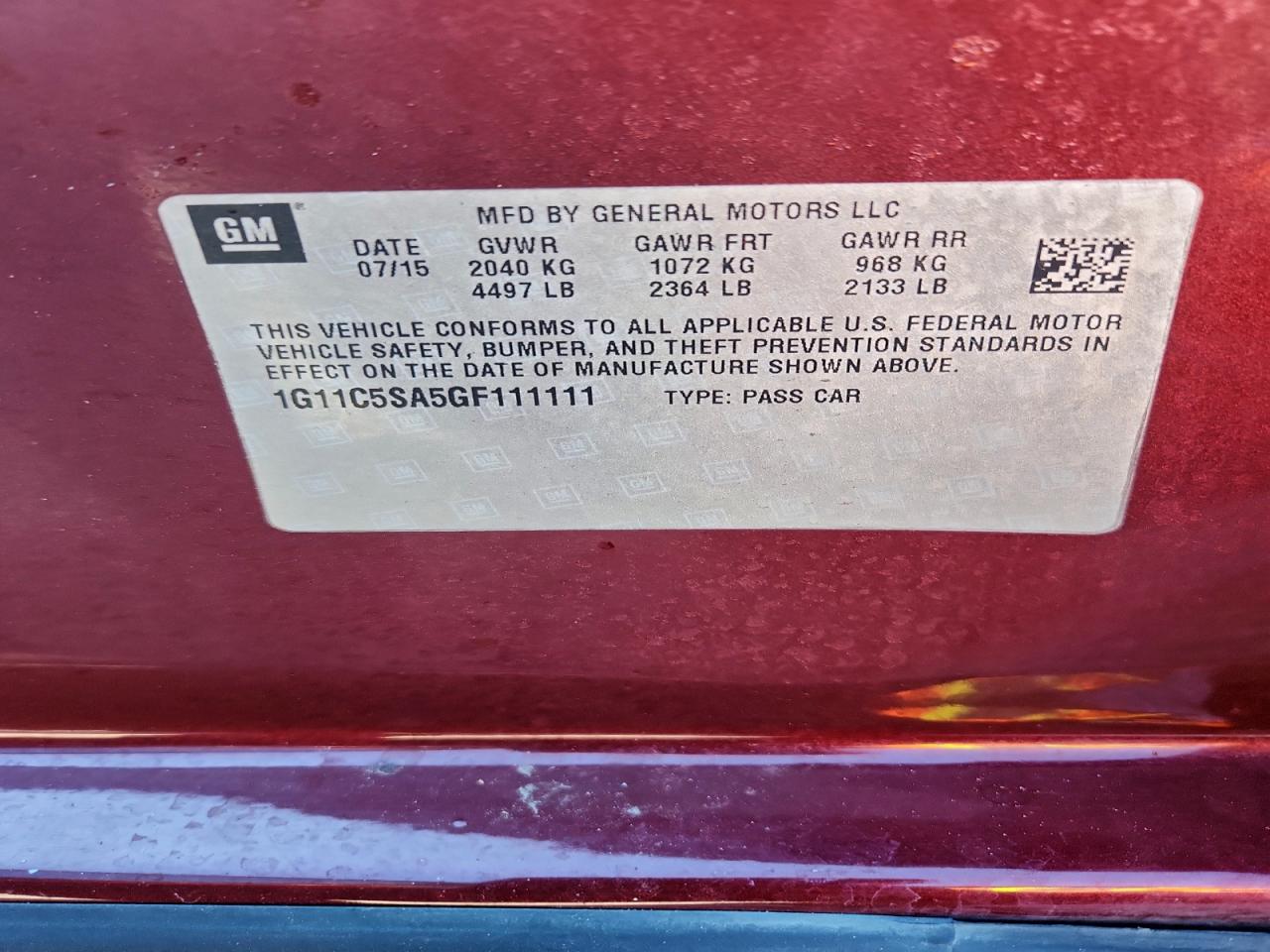 Chevrolet Malibu Lt Image 6