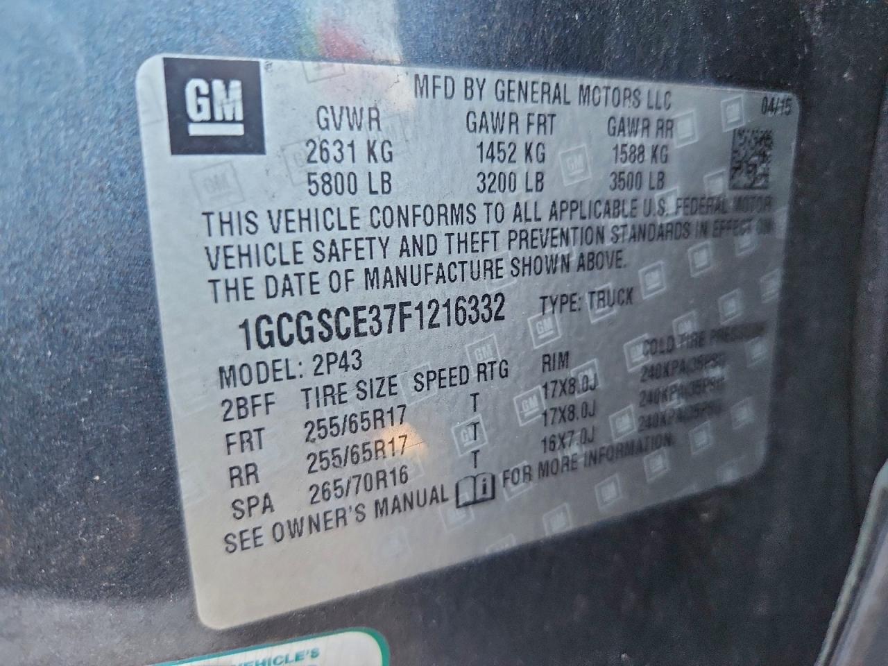 Chevrolet Colorado Z71 Image 11