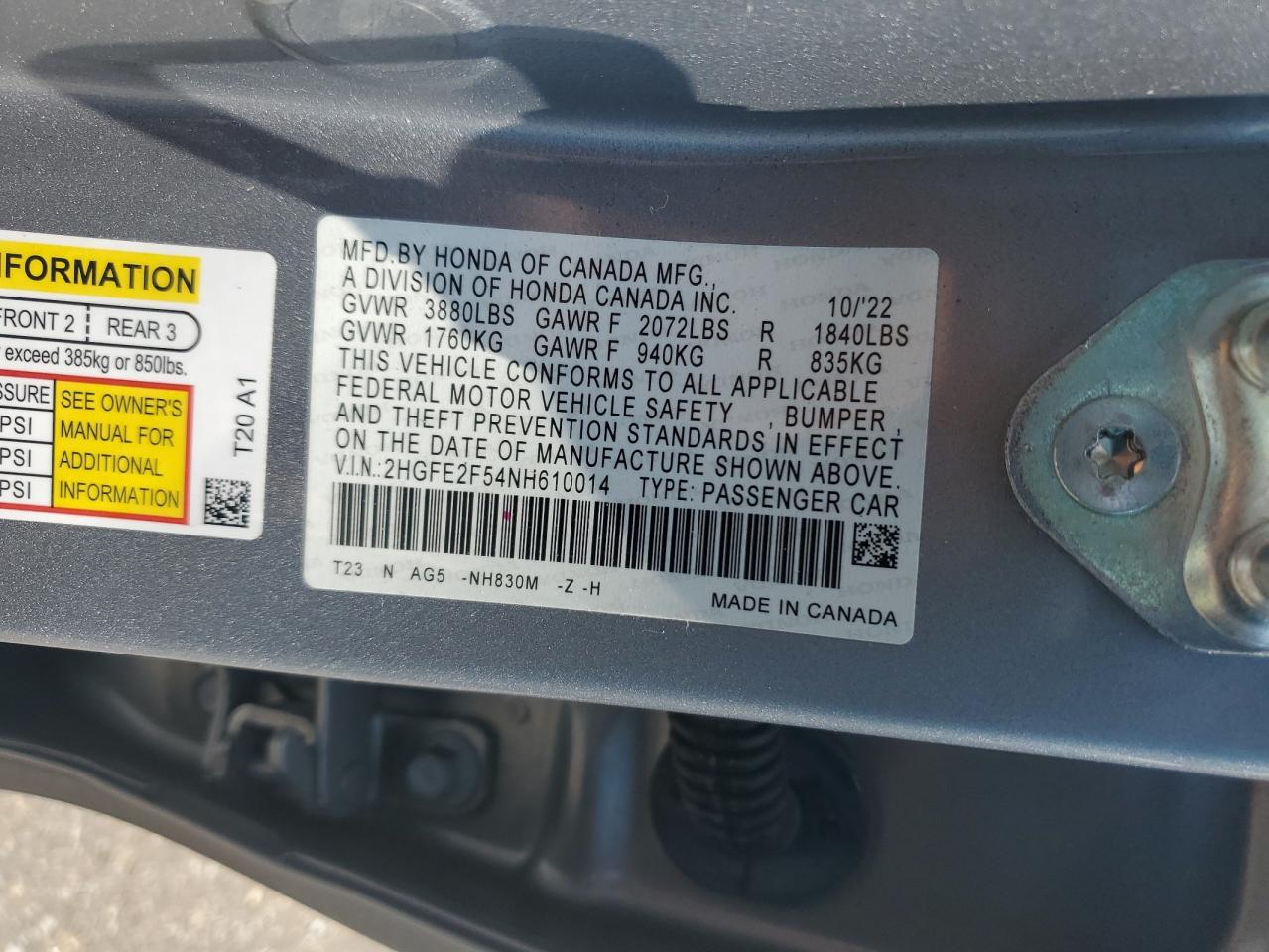 Honda Civic Sport Image 12