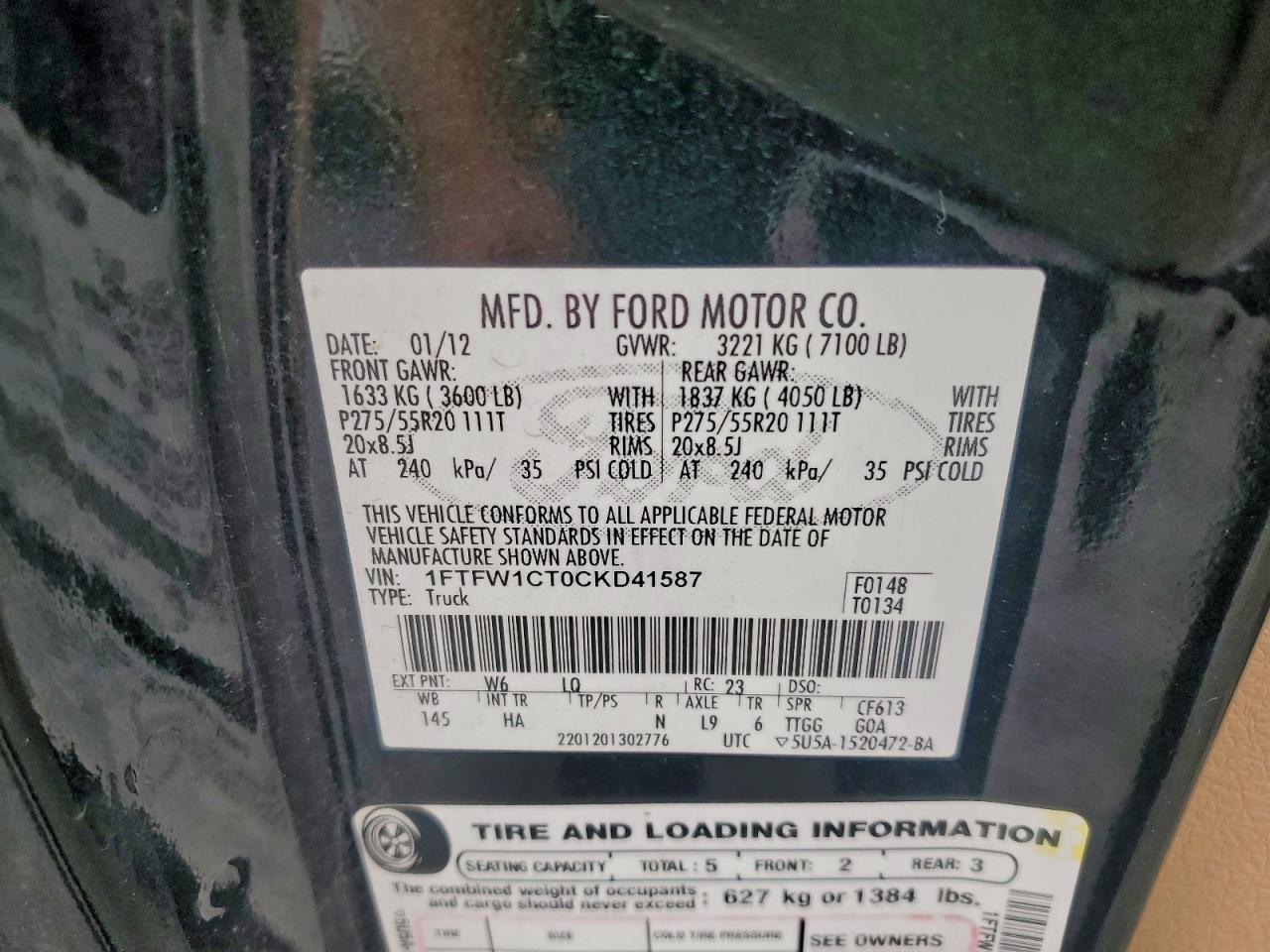 Ford F-150 Supercrew Image 12