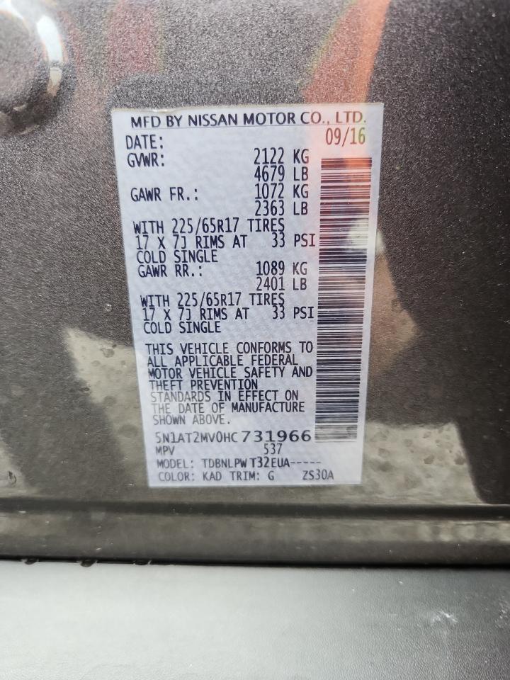 Nissan Rogue Sv Image 9