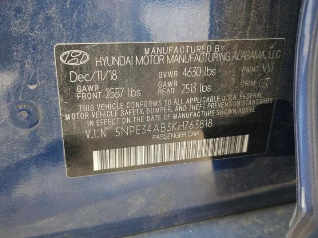 Hyundai SONATA Limited Turbo Image 10