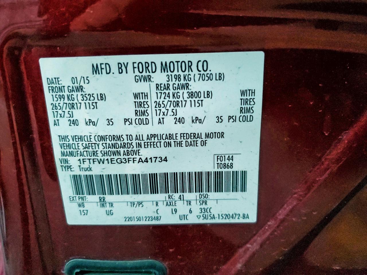 Ford F-150 Supercrew Image 8