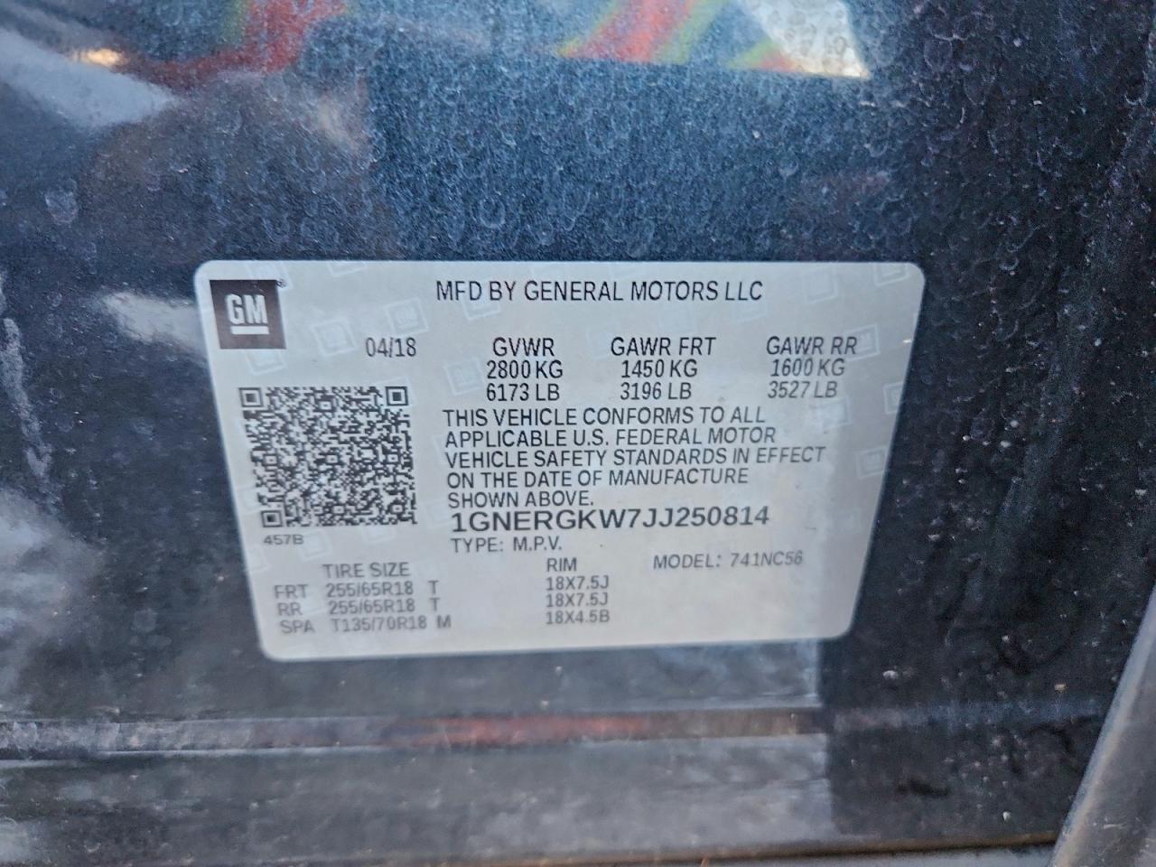 Chevrolet Traverse Lt Image 9