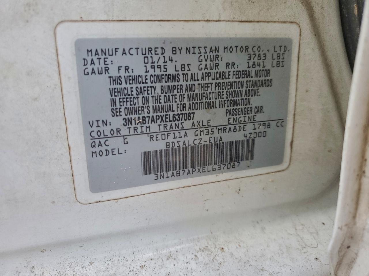 Nissan Sentra S Image 9