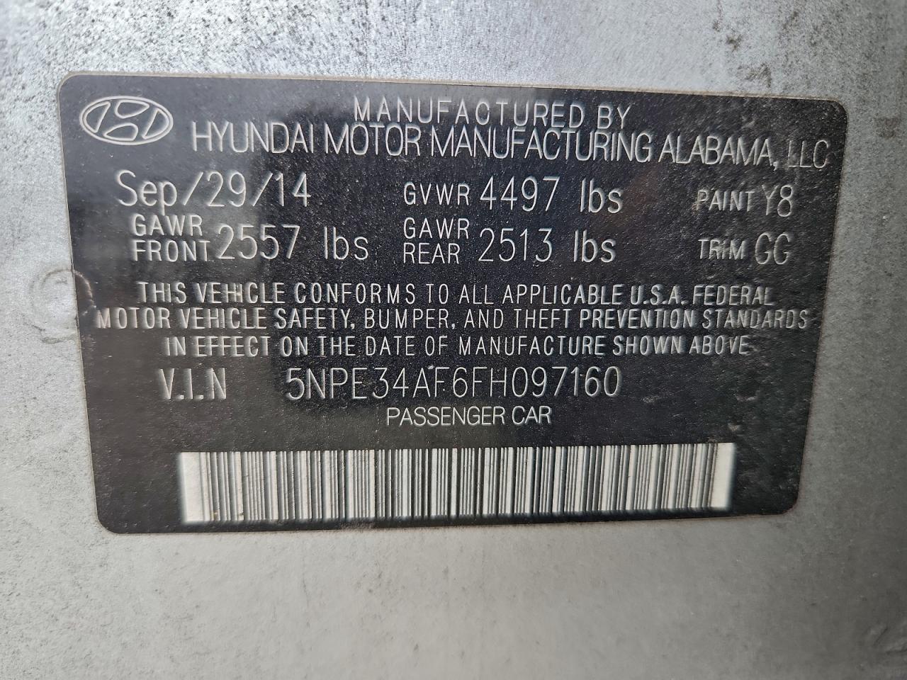 Hyundai SONATA Sport Image 8