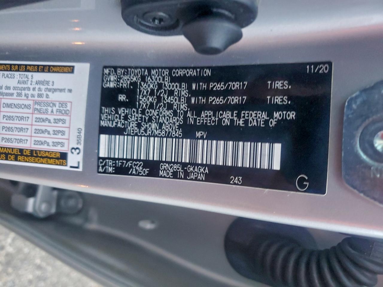 Toyota 4Runner Sr5/sr5 Premium Image 13