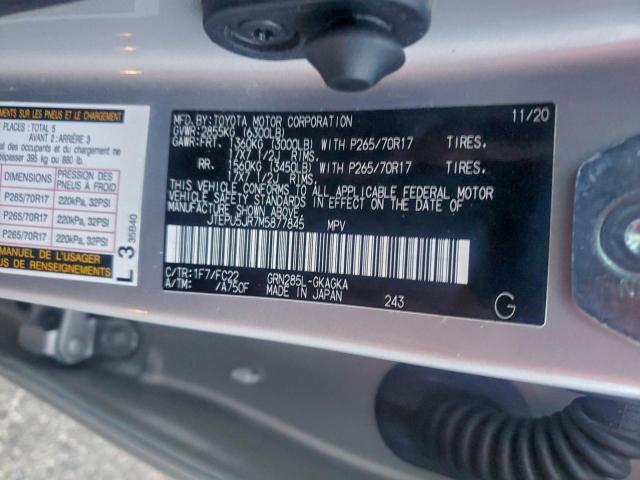 Toyota 4Runner Sr5/sr5 Premium Image 13