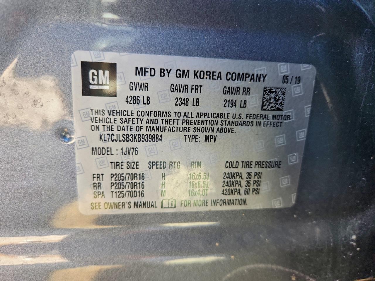 Chevrolet Trax 1lt Image 8