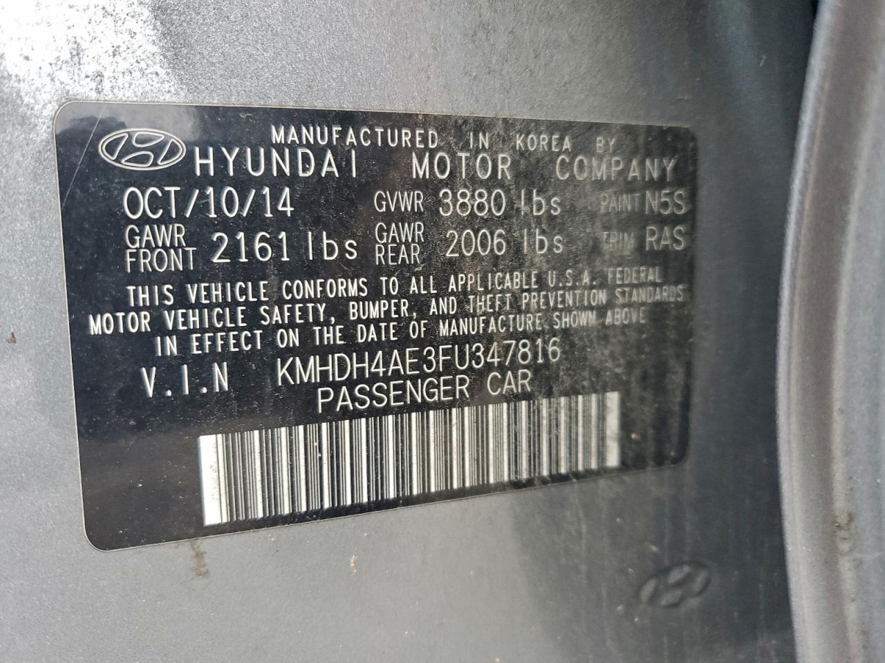 Hyundai ELANTRA Se Image 5