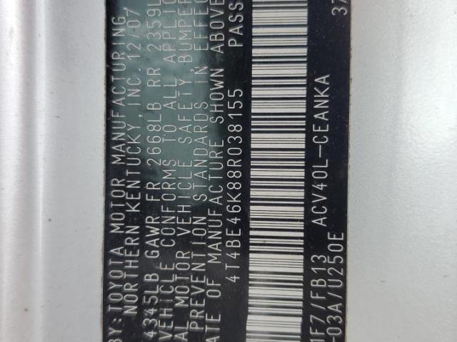 Toyota Camry Ce Image 8