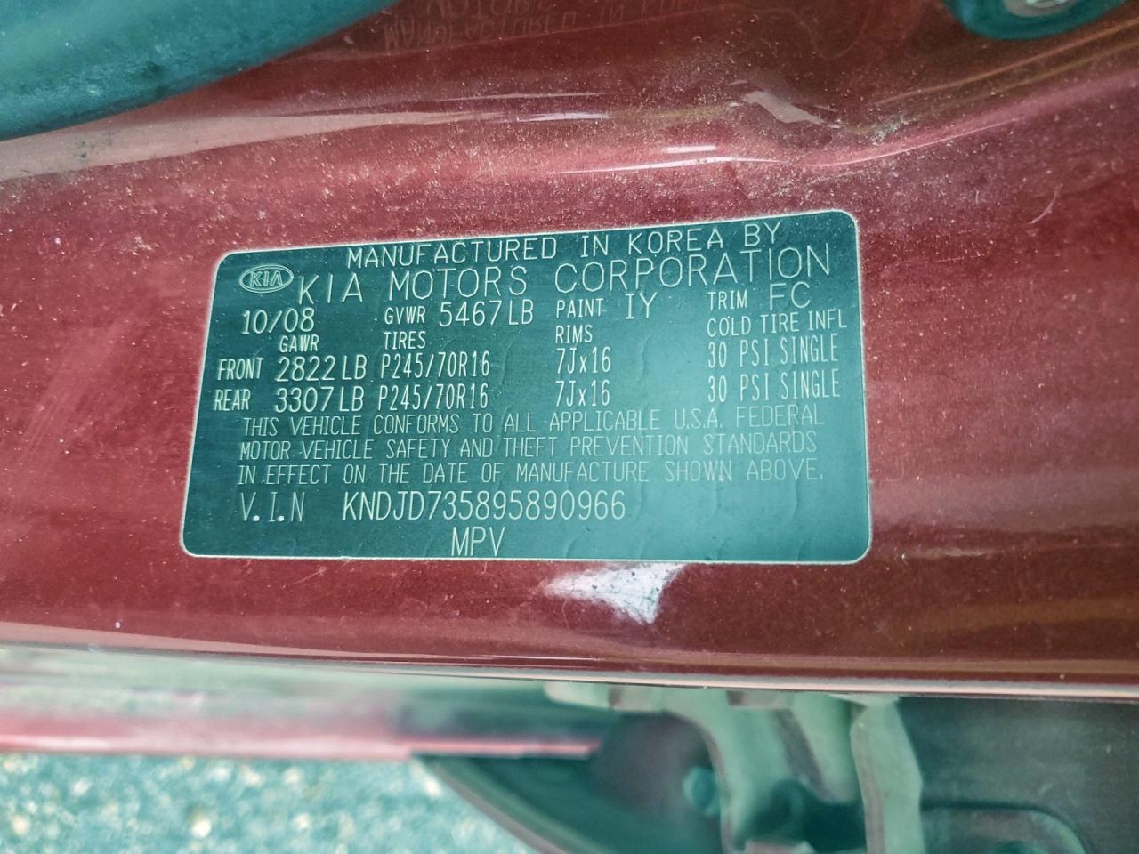 Kia Sorento Lx Image 7