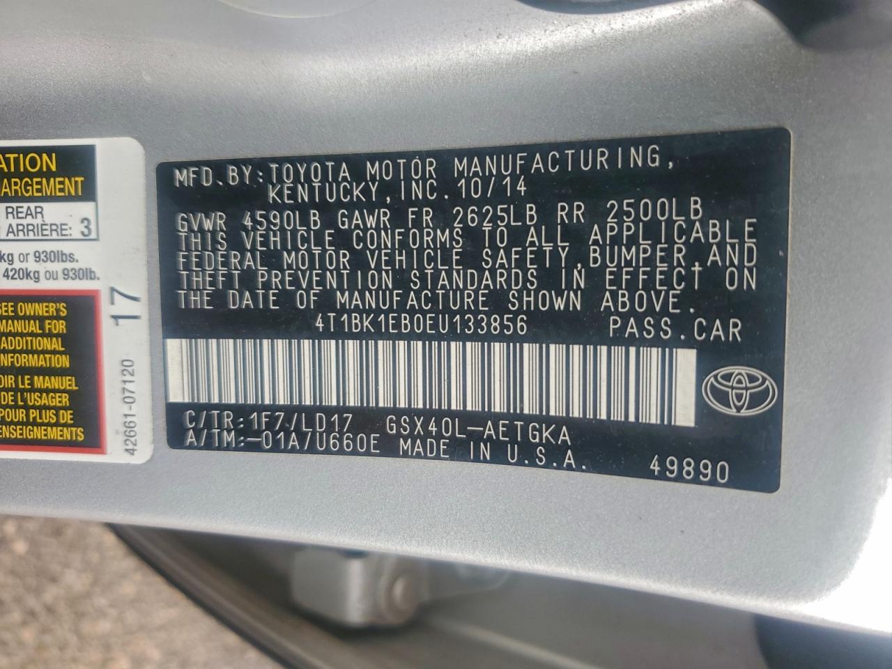 Toyota Avalon Base Image 10