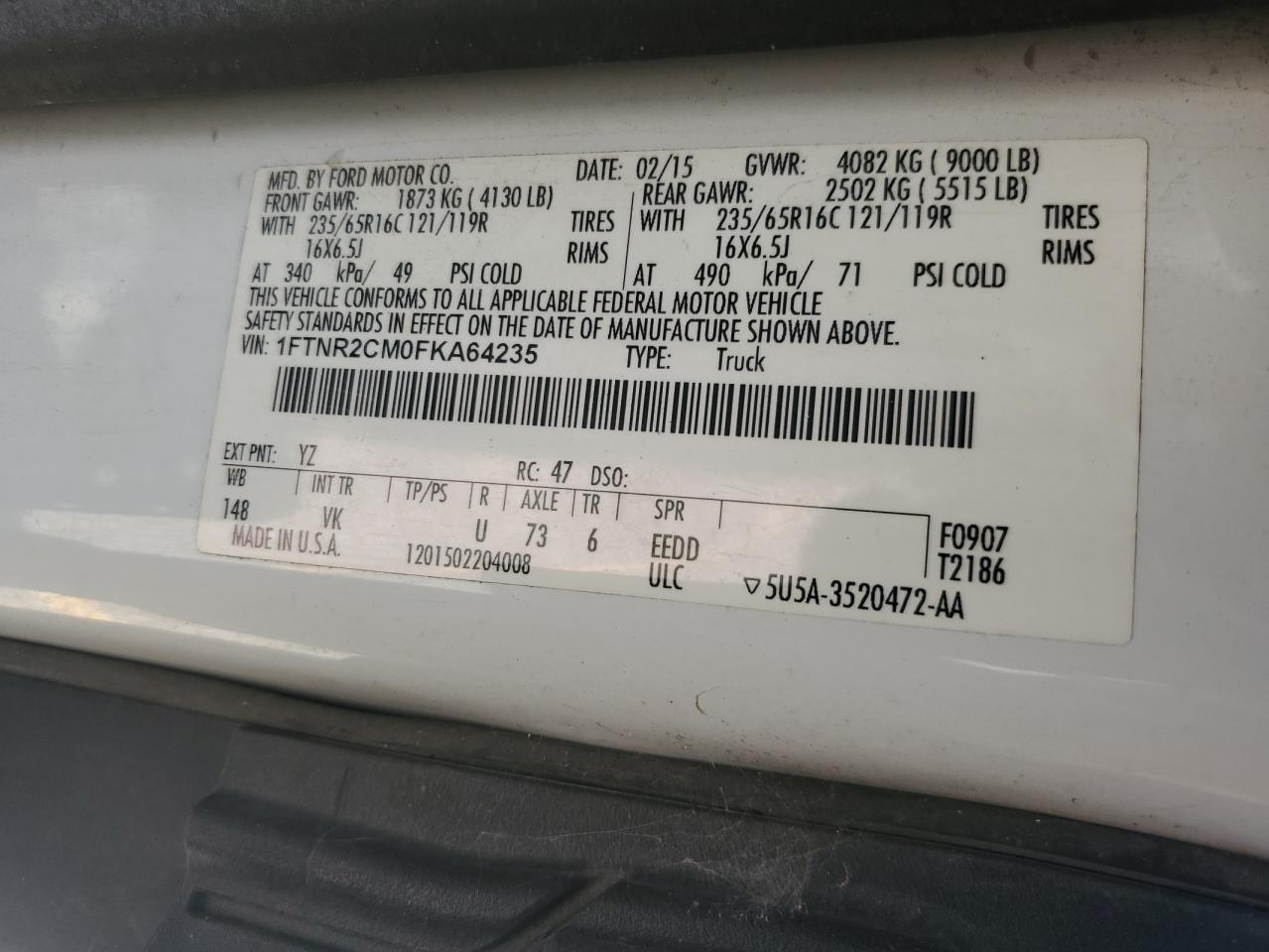 Ford Transit T-250 Image 10